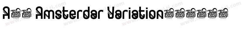 A91 Amsterdar Variation字体转换